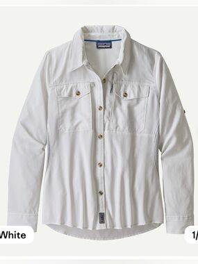 Patagonia Sol Patrol Sun Shirt, Women’s M, 50+ UPF